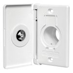 015253 -Central Vacuum Inlet Side Door White