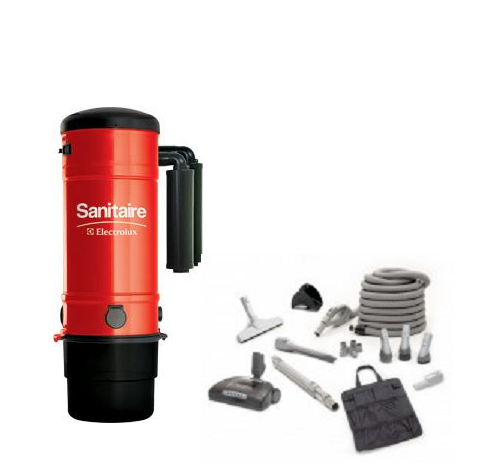 Sanitaire Model SC3500A with X-Treme Q Electric Cleaning Kit 30'