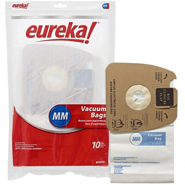 thumbnail image 2 of 4-Pack Eureka Style Micro Filtration Vacuum Bags - Compatible With Eureka & Sanitaire Uprights 2 of 11