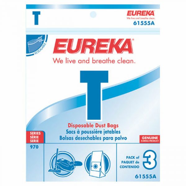 Eureka T Portable Vacuum Bags - 61555B