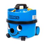 NUMATIC James Canister Vacuum with 90 CFM Sky Blue Single Speed