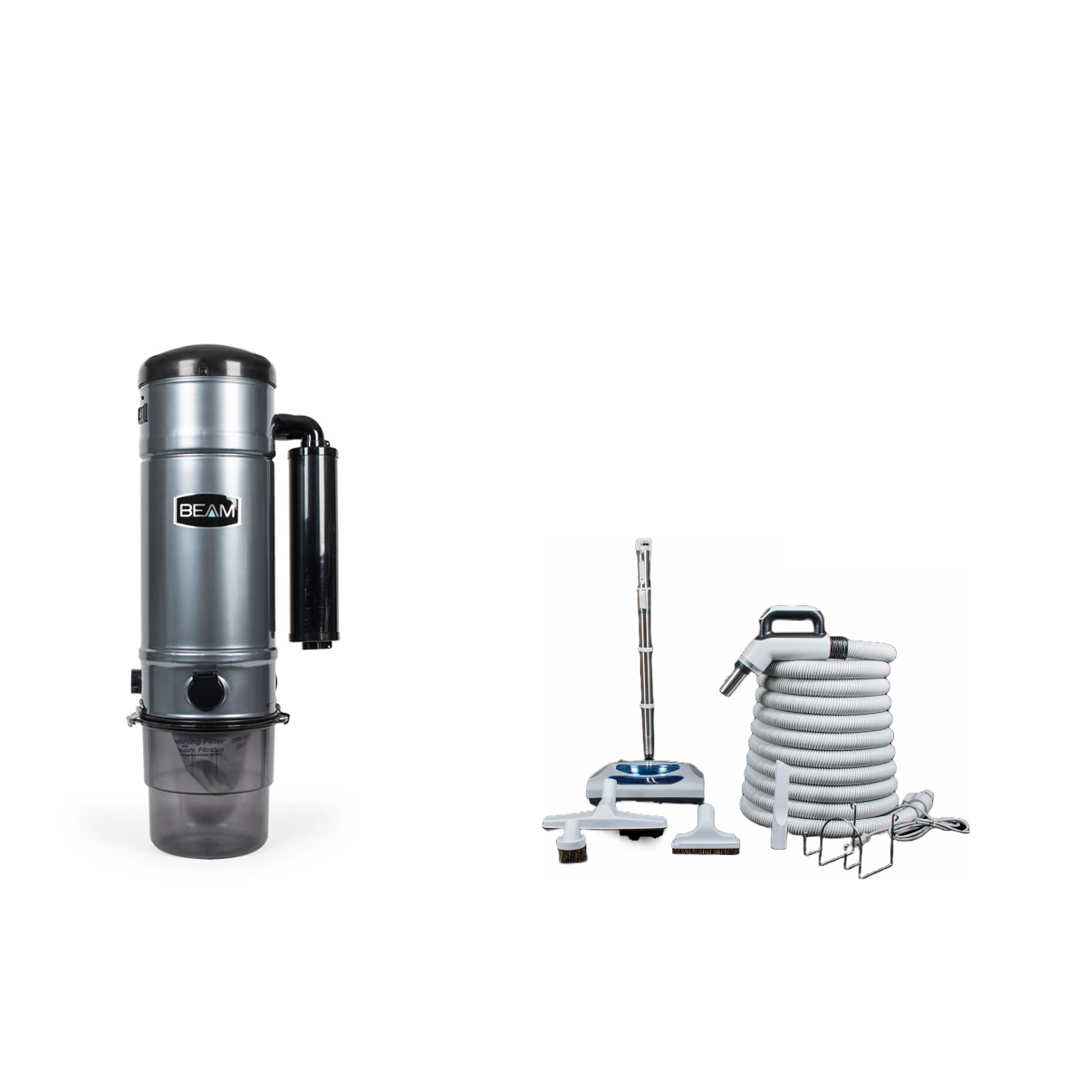 Beam Serenity Central Vacuum Model SC375 w/ Deluxe Central Vacuum All